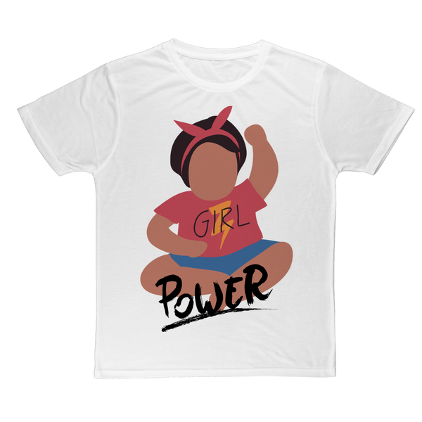 Girl Power Classic Sublimation Adult T-Shirt