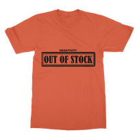 Negativity Out of Stock Classic Heavy Cotton Adult T-Shirt