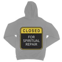 Closed for Spiritual Repair Classic Adult Zip Hoodie