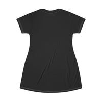 Junk Journal Therapy T-Shirt Dress - Creative Comfort for Artistic Souls
