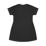 Junk Journal Therapy T-Shirt Dress - Creative Comfort for Artistic Souls