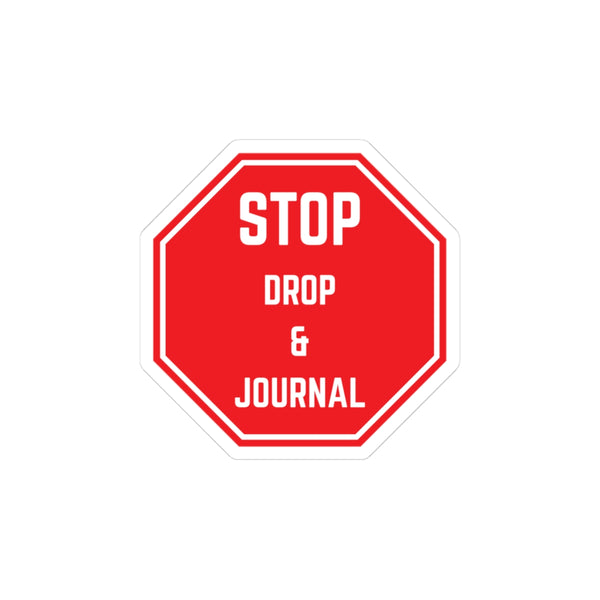 "Stop, Drop & Journal" for Creative Inspiration