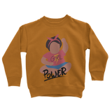 Girl Power Classic Kids Sweatshirt