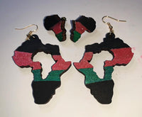 Country Shaped Earrings